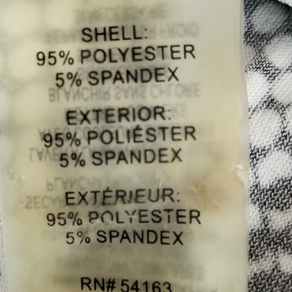 Karl Lagerfeld sleeveless blouse black white - Picture 6 of 6